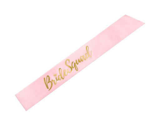 Picture of SASH BRIDE SQUAD PASTEL PINK 75CM